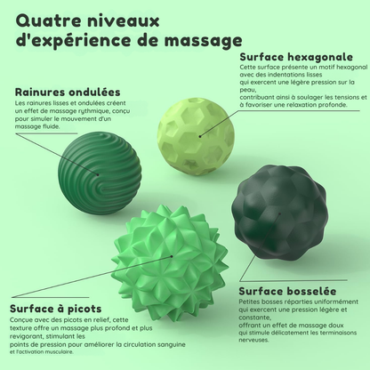 Votre secret anti-stress discret : les balles silencieuses pour un calme instantané.