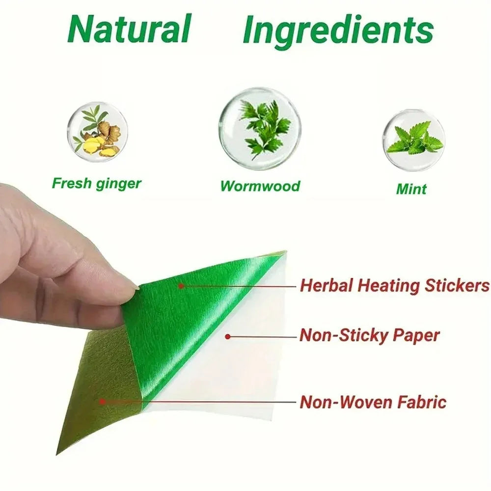Patch D'Acupuncture Pour Le Cou Et Les Épaules, Patch Thermique, Patchs Chauds Durables Pour Le Cou, 10/60/120 Pièces