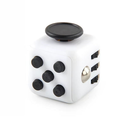 Jouet Anti-Stress Fidget Cube 6 En 1, 3.4Cm 40G, Outil De Décompression Spinner À Main Pour Tdah, Autisme, Anxiété, Soulagement Du Stress, Enfants Et Adultes