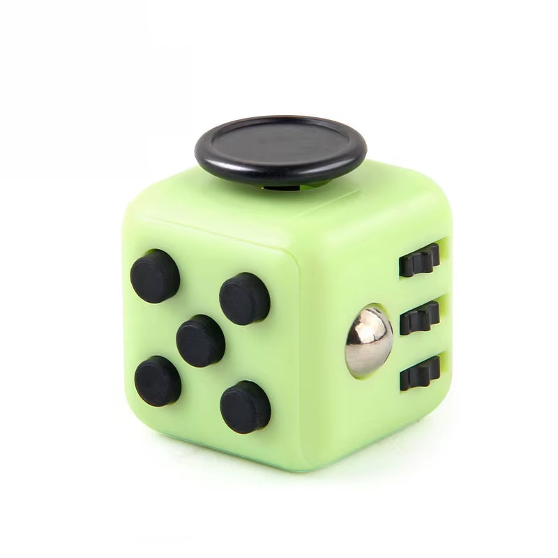 Jouet Anti-Stress Fidget Cube 6 En 1, 3.4Cm 40G, Outil De Décompression Spinner À Main Pour Tdah, Autisme, Anxiété, Soulagement Du Stress, Enfants Et Adultes
