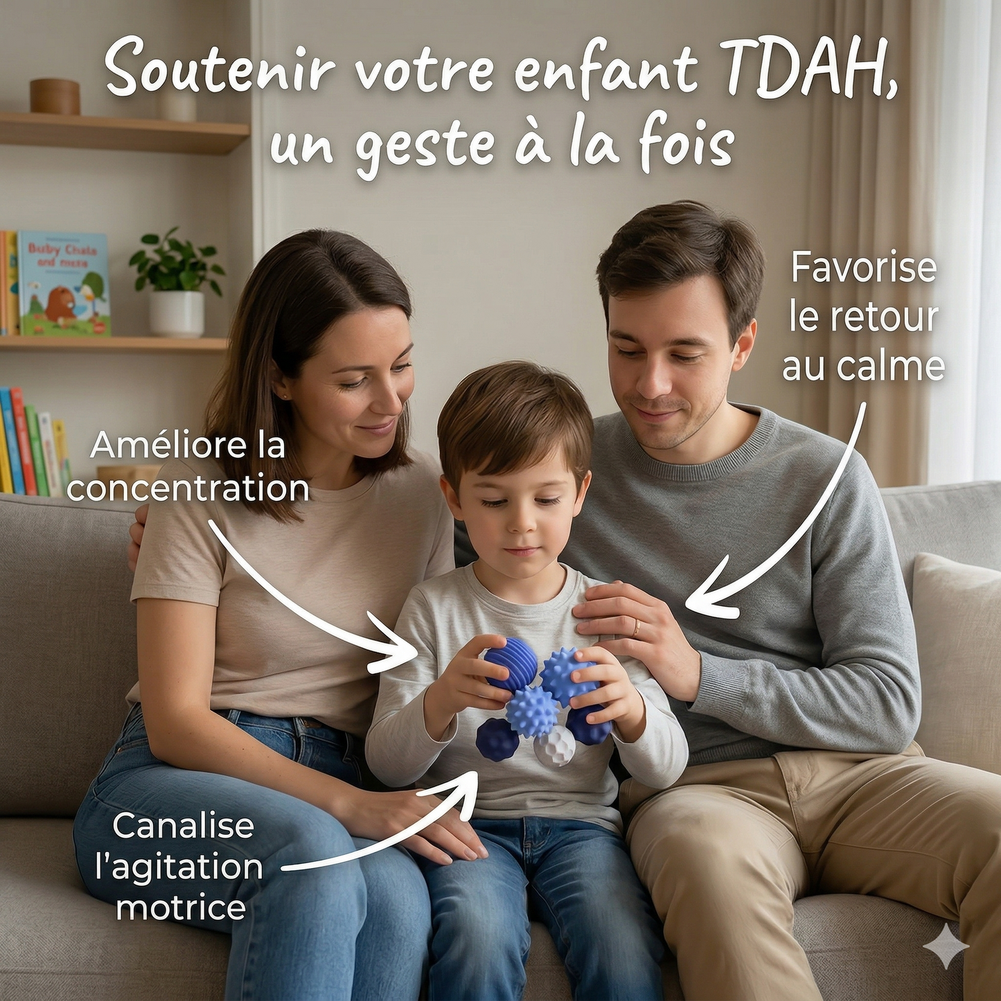 Les balles anti-stress silencieuses — calme instantané, partout.